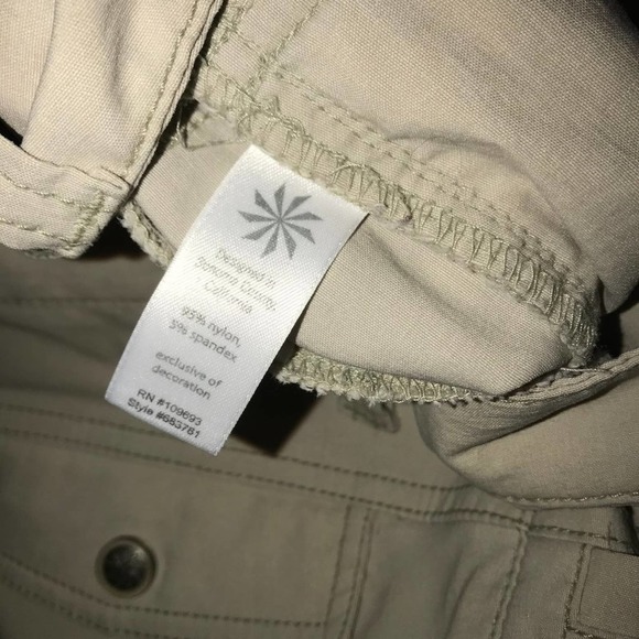 ATHLETA CARGO PANTS 4T - Picture 6 of 14